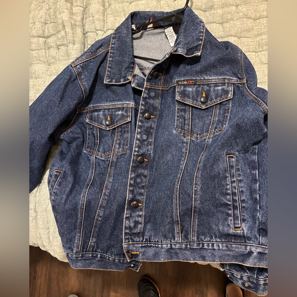 Men’s XL “WALLS FR” Denim Work Jacket